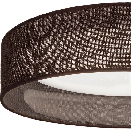 Brilagi - Ρυθμιζόμενο LED φωτιστικό οροφής VELVET SMARTIX STARS LED/36W/230V 3000-6000K Ø 55 cm καφέ Wi-Fi Tuya Beacon + τηλεχειριστήριο