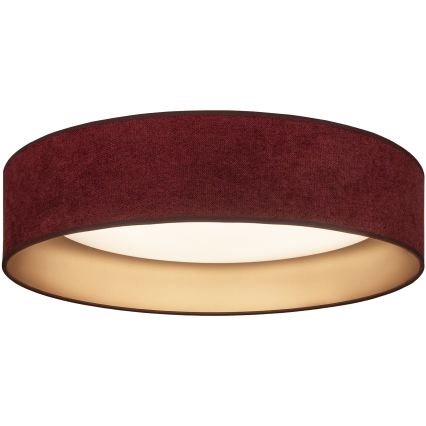 Brilagi - Ρυθμιζόμενο LED φωτιστικό οροφής VELVET SMARTIX LED/24W/230V 3000-6000K Ø 45 cm μπορντό/χρυσό Wi-Fi Tuya Beacon + τηλεχειριστήριο