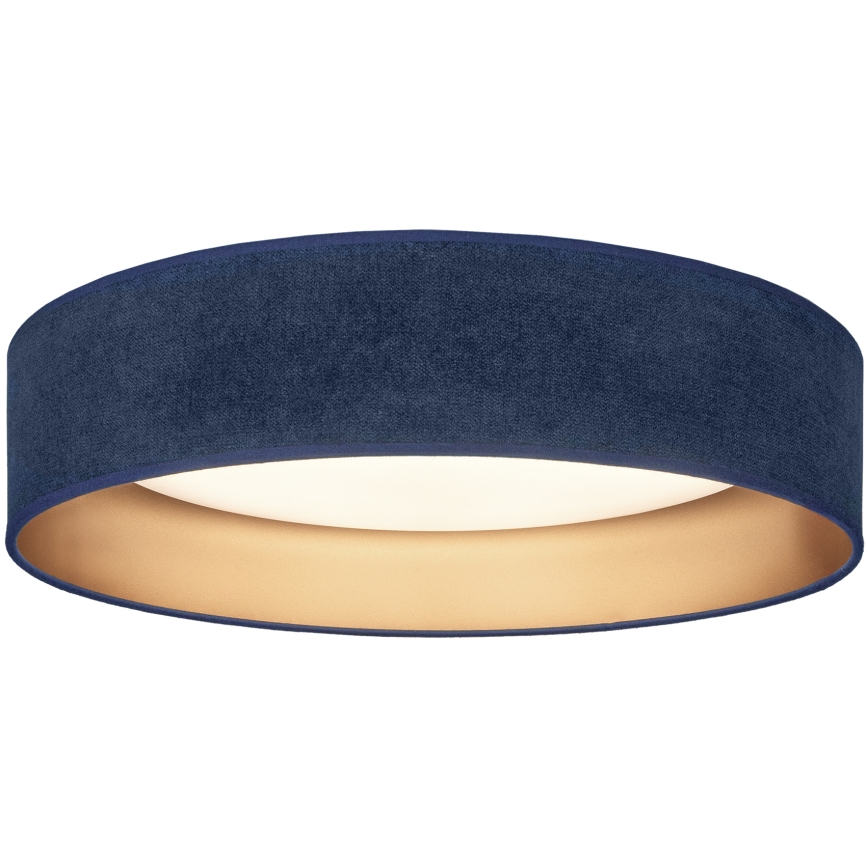 Brilagi - Ρυθμιζόμενο φωτιστικό οροφής LED VELVET SMARTIX LED/24W/230V 3000-6000K Ø 45 cm μπλε/χρυσό Wi-Fi Tuya Beacon + τηλεχειριστήριο