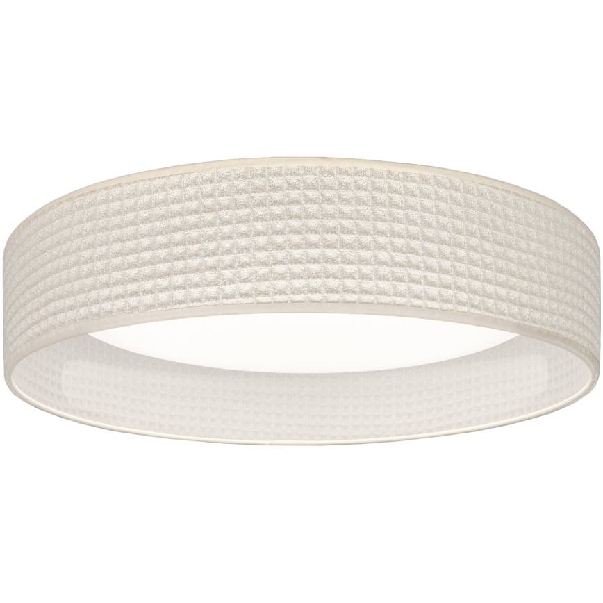Brilagi - Ρυθμιζόμενο φωτιστικό οροφής LED VELVET SMARTIX LED/24W/230V 3000–6000K Ø 45 cm σε κρεμ απόχρωση Wi‑Fi Tuya Beacon + τηλεχειριστήριο