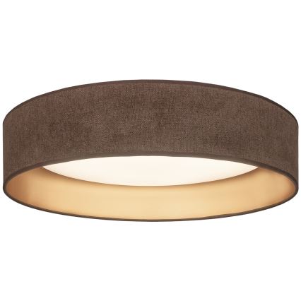 Brilagi - Ρυθμιζόμενο LED φωτιστικό οροφής VELVET SMARTIX LED/36W/230V 3000-6000K Ø 55 εκ. καφέ/χρυσό Wi-Fi Tuya Beacon + τηλεχειριστήριο