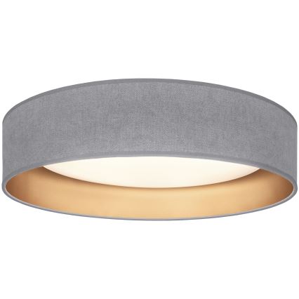 Brilagi - LED ρυθμιζόμενο φωτιστικό οροφής VELVET SMARTIX LED/36W/230V 3000-6000K Ø 55 cm γκρι/χρυσό Wi-Fi Tuya Beacon + τηλεχειριστήριο