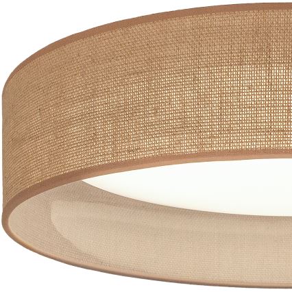 Brilagi - Ρυθμιζόμενο LED φωτιστικό οροφής VELVET SMART VARI LED/24W/230V 3000–6500K διάμ. 45 cm μπεζ + τηλεχειριστήριο