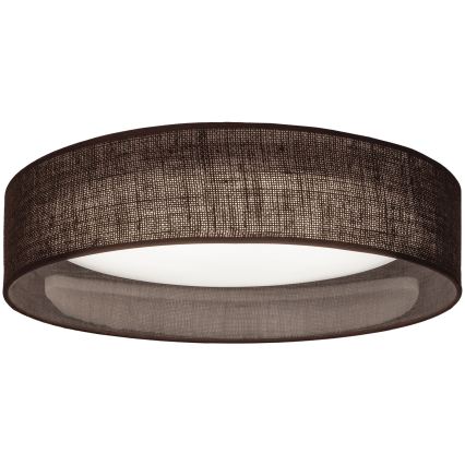 Brilagi - LED ρυθμιζόμενο φωτιστικό οροφής VELVET SMART VARI LED/36W/230V 3000-6500K Ø 55 cm καφέ + τηλεχειριστήριο