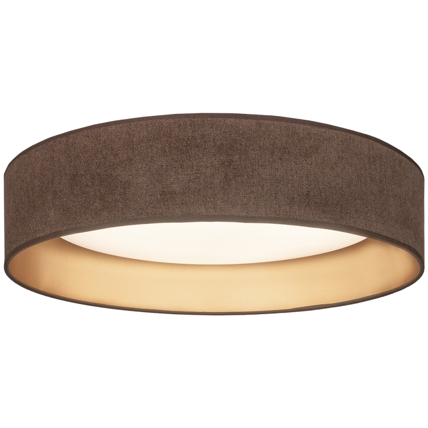 Brilagi - Ρυθμιζόμενο LED φωτιστικό οροφής VELVET SMART VARI LED/36W/230V 3000-6500K διάμ. 55 cm καφέ/χρυσό + τηλεχειριστήριο