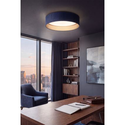 Brilagi - Ρυθμιζόμενο LED φωτιστικό οροφής VELVET SMARTIX STARS LED/36W/230V 3000-6000K Ø 55 cm μπλε/χρυσό Wi‑Fi Tuya Beacon + τηλεχειριστήριο