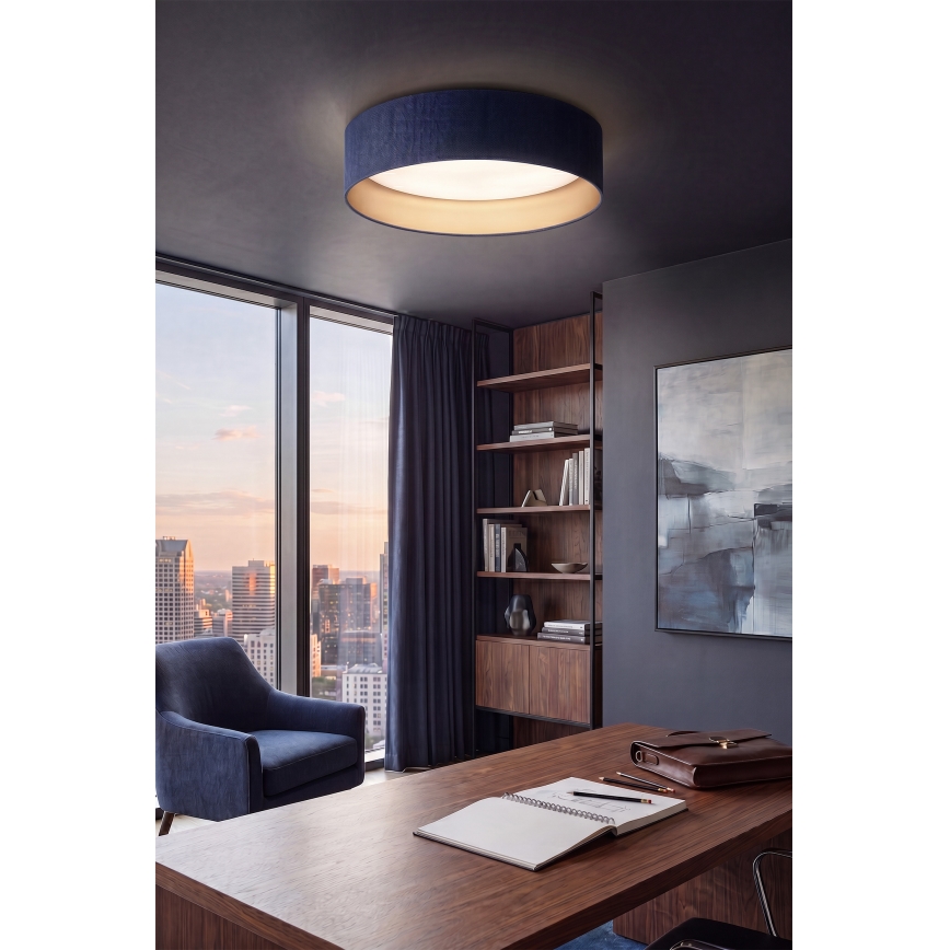 Brilagi - Ρυθμιζόμενο LED φωτιστικό οροφής VELVET SMARTIX STARS LED/36W/230V 3000-6000K Ø 55 cm μπλε/χρυσό Wi‑Fi Tuya Beacon + τηλεχειριστήριο