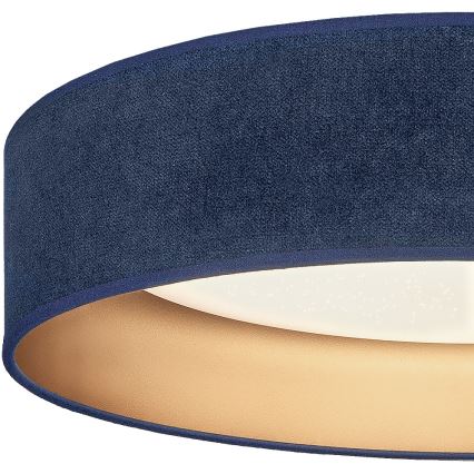 Brilagi - Ρυθμιζόμενο LED φωτιστικό οροφής VELVET SMARTIX STARS LED/36W/230V 3000-6000K Ø 55 cm μπλε/χρυσό Wi‑Fi Tuya Beacon + τηλεχειριστήριο