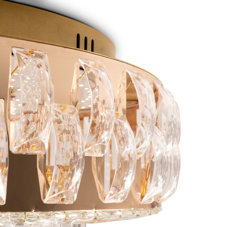 BRILAGI - Ρυθμιζόμενο LED φωτιστικό οροφής AURELIA LED/45W/230V 3000-6000K διάμ. 50 cm χρυσό + τηλεχειριστήριο
