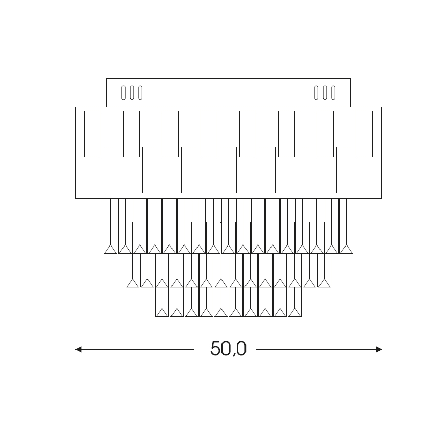 Brilagi - Ρυθμιζόμενο LED φωτιστικό οροφής AURELIA LED/45W/230V 3000-6000K διάμ. 50 cm χρυσό + τηλεχειριστήριο