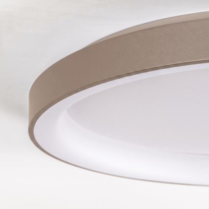 BRILAGI - Ρυθμιζόμενο LED φωτιστικό οροφής FALCON II LED/108W/230V 3000-6500K διάμ. 80 εκ. λευκό/μπεζ + τηλεχειριστήριο
