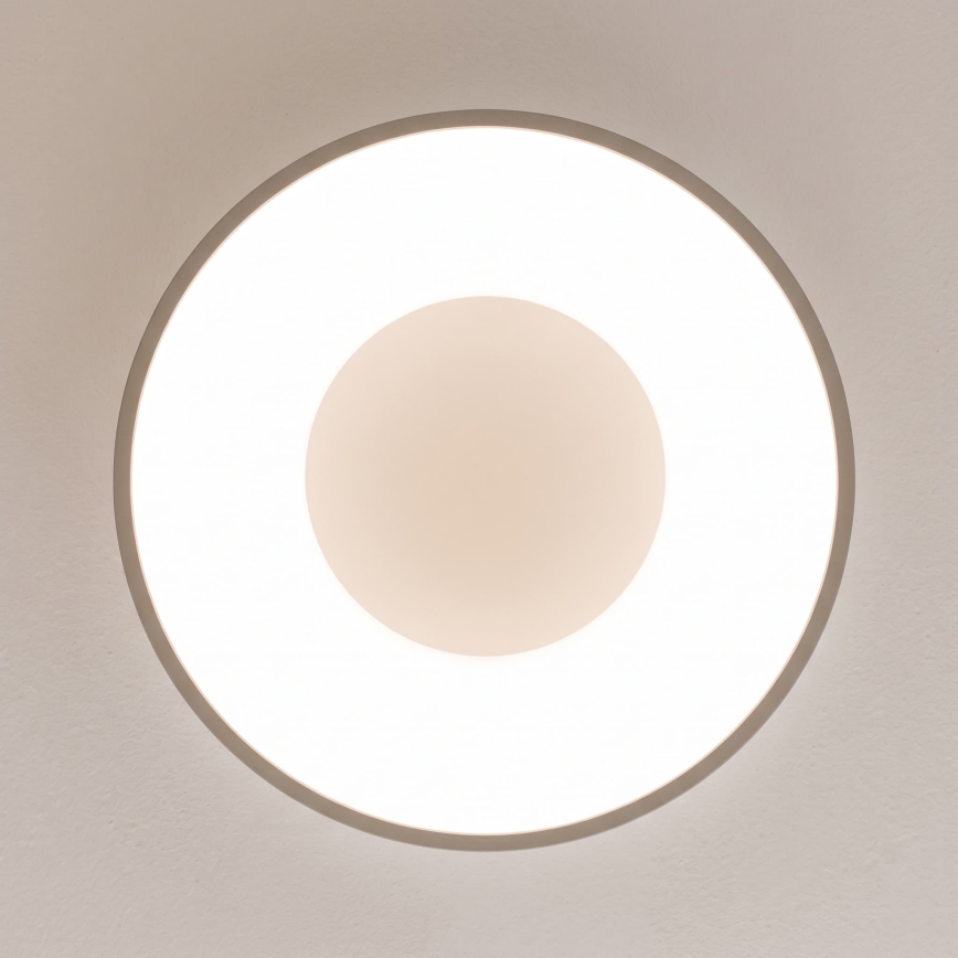 BRILAGI - LED Ρυθμιζόμενο φωτιστικό οροφής FALCON II LED/67W/230V 3000-6500K Ø 40 cm λευκό/μπεζ + τηλεχειριστήριο