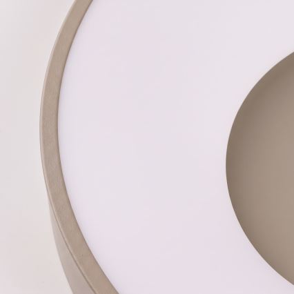 BRILAGI - LED Ρυθμιζόμενο φωτιστικό οροφής FALCON II LED/67W/230V 3000-6500K Ø 40 cm μπεζ + τηλεχειριστήριο