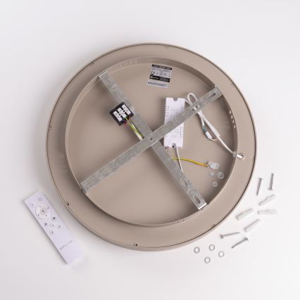 BRILAGI - LED Ρυθμιζόμενο φωτιστικό οροφής FALCON II LED/67W/230V 3000-6500K Ø 40 cm μπεζ + τηλεχειριστήριο