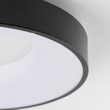 Brilagi - Ρυθμιζόμενο φωτιστικό οροφής LED FALCON II LED/67W/230V 3000–6500K, Ø 40 cm, μαύρο + τηλεχειριστήριο