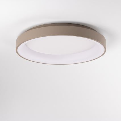 BRILAGI - LED Ρυθμιζόμενο φωτιστικό οροφής FALCON II LED/99W/230V 3000-6500K διάμ. 60 cm λευκό/μπεζ + τηλεχειριστήριο