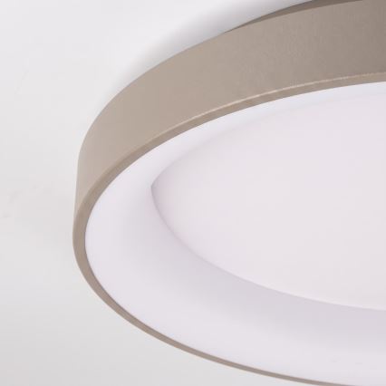 BRILAGI - LED Ρυθμιζόμενο φωτιστικό οροφής FALCON II LED/99W/230V 3000-6500K διάμ. 60 cm λευκό/μπεζ + τηλεχειριστήριο