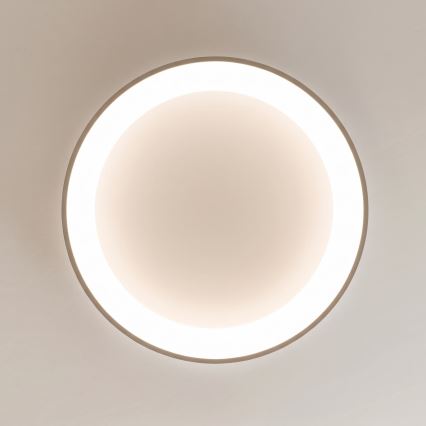 BRILAGI - LED Ρυθμιζόμενο φωτιστικό οροφής FALCON II LED/99W/230V 3000-6500K διάμ. 60 cm λευκό/μπεζ + τηλεχειριστήριο