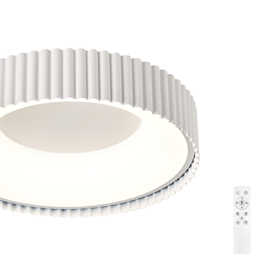 Brilagi - LED Ρυθμιζόμενο φωτιστικό οροφής FALCON MODERN LED/30W/230V 3000-6000K 40 cm λευκό + τηλεχειριστήριο