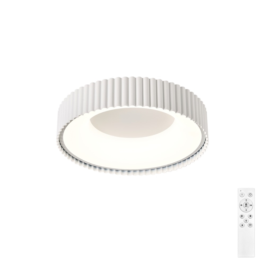 Brilagi - LED Ρυθμιζόμενο φωτιστικό οροφής FALCON MODERN LED/30W/230V 3000-6000K 40 cm λευκό + τηλεχειριστήριο
