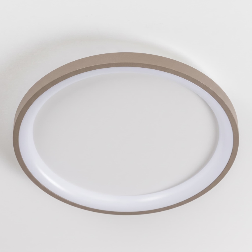 BRILAGI - Ρυθμιζόμενο LED φωτιστικό οροφής FALCON SLIM LED/42W/230V 3000-6500K, διάμετρος 50 εκ. λευκό/μπεζ + τηλεχειριστήριο