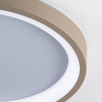 BRILAGI - Ρυθμιζόμενο LED φωτιστικό οροφής FALCON SLIM LED/42W/230V 3000-6500K, διάμετρος 50 εκ. λευκό/μπεζ + τηλεχειριστήριο