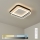 Brilagi - LED Ρυθμιζόμενο φωτιστικό οροφής FLARE LED/43W/230V 3000-6000K 39,5x45 cm λευκό/μαύρο + τηλεχειριστήριο