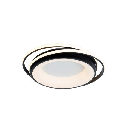 Brilagi - Ρυθμιζόμενο LED φωτιστικό οροφής FLARE LED/84W/230V 3000-6000K 47x51 cm μαύρο + τηλεχειριστήριο