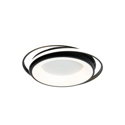 Brilagi - Ρυθμιζόμενο LED φωτιστικό οροφής FLARE LED/84W/230V 3000-6000K 47x51 cm μαύρο + τηλεχειριστήριο