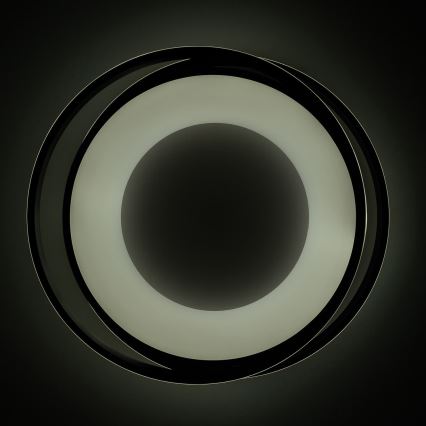 BRILAGI - Ρυθμιζόμενο LED φωτιστικό οροφής FLARE LED/84W/230V 3000-6000K 47x51 cm μαύρο + τηλεχειριστήριο