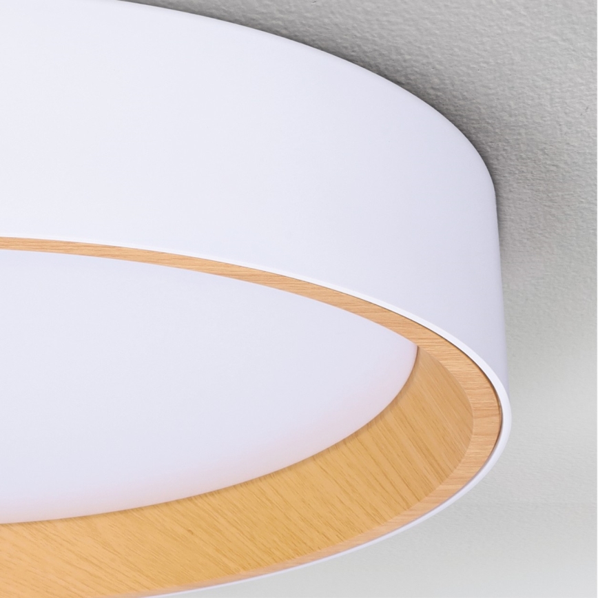 Brilagi - Ρυθμιζόμενο φωτιστικό οροφής LED LARIOS LED/72W/230V λευκό Ø 59 cm + τηλεχειριστήριο