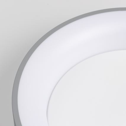 Brilagi - Ρυθμιζόμενο φωτιστικό οροφής LED FALCON LED/40W/230V 3000-6500K Ø 45 cm γκρι + τηλεχειριστήριο