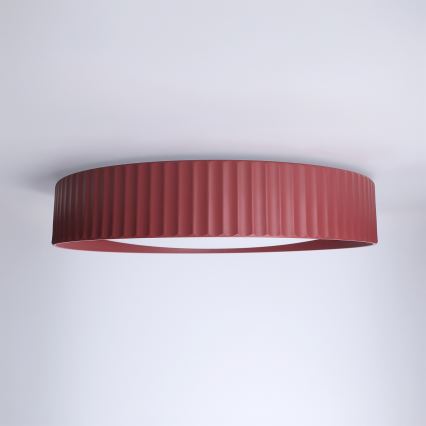 Brilagi - Ρυθμιζόμενο LED φωτιστικό οροφής LUCIA LED/48W/230V 3000-6500K διάμ. 41 cm κόκκινο + τηλεχειριστήριο
