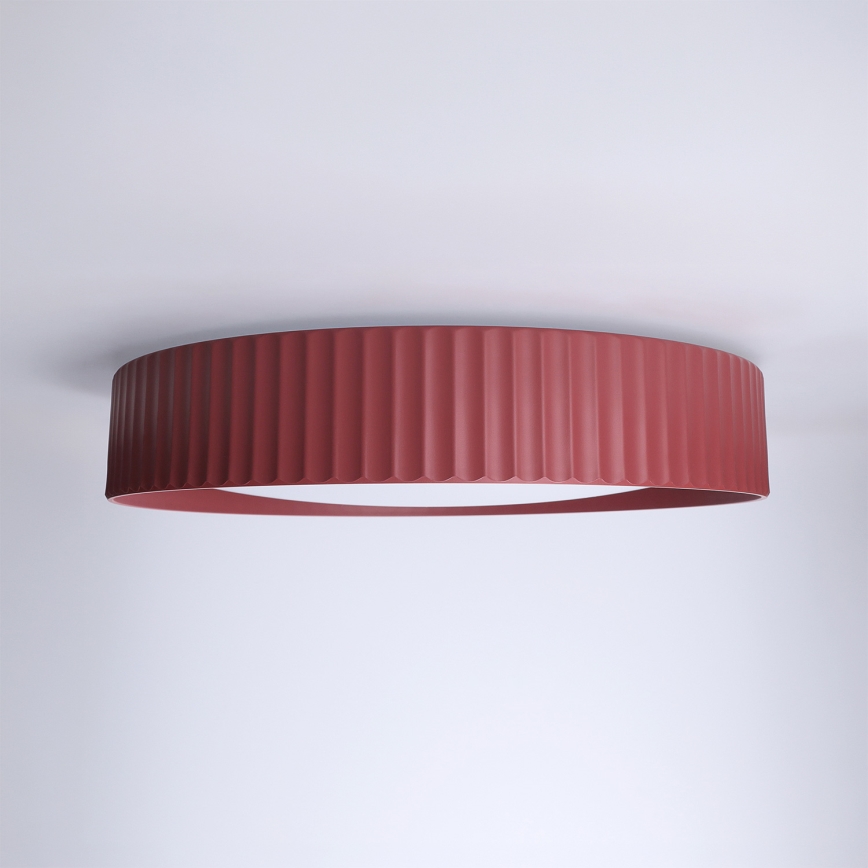 Brilagi - Ρυθμιζόμενο LED φωτιστικό οροφής LUCIA LED/48W/230V 3000-6500K διάμ. 41 cm κόκκινο + τηλεχειριστήριο