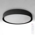 Brilagi - LED Ρυθμιζόμενο φωτιστικό οροφής LUCIA LED/60W/230V 3000-6500K διάμ. 59 εκ. μαύρο + τηλεχειριστήριο
