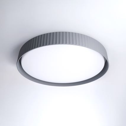Brilagi - Ρυθμιζόμενο LED φωτιστικό οροφής LUCIA LED/60W/230V 3000-6500K Ø 59 cm γκρι + τηλεχειριστήριο