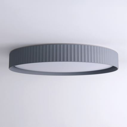 Brilagi - Ρυθμιζόμενο LED φωτιστικό οροφής LUCIA LED/60W/230V 3000-6500K Ø 59 cm γκρι + τηλεχειριστήριο