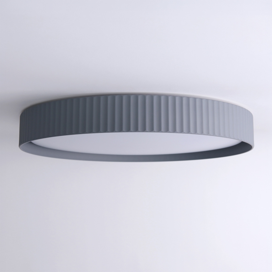 Brilagi - Ρυθμιζόμενο LED φωτιστικό οροφής LUCIA LED/60W/230V 3000-6500K Ø 59 cm γκρι + τηλεχειριστήριο
