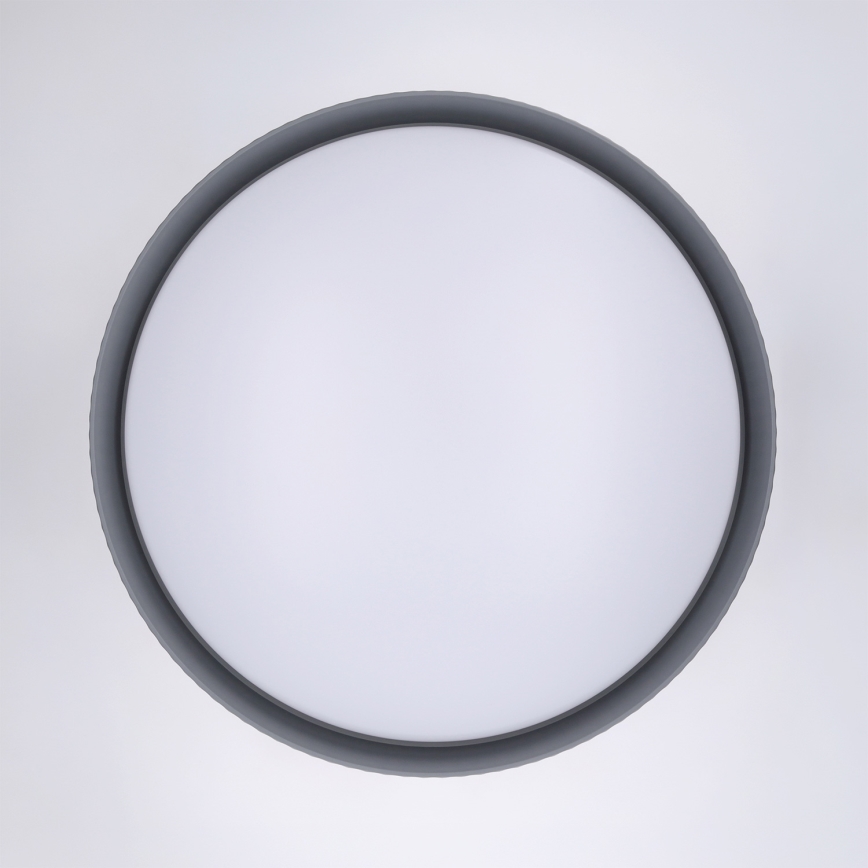 Brilagi - Ρυθμιζόμενο LED φωτιστικό οροφής LUCIA LED/60W/230V 3000-6500K Ø 59 cm γκρι + τηλεχειριστήριο