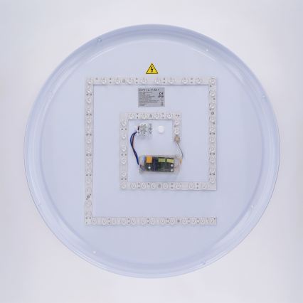 Brilagi - Ρυθμιζόμενο LED φωτιστικό οροφής LUCIA LED/60W/230V 3000-6500K Ø 59 cm γκρι + τηλεχειριστήριο