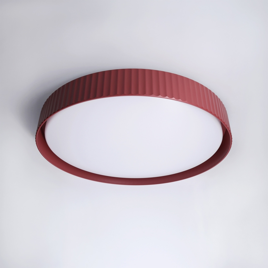 Brilagi - Ρυθμιζόμενο φωτιστικό οροφής LED LUCIA LED/60W/230V 3000-6500K Ø 59 εκ. κόκκινο + τηλεχειριστήριο