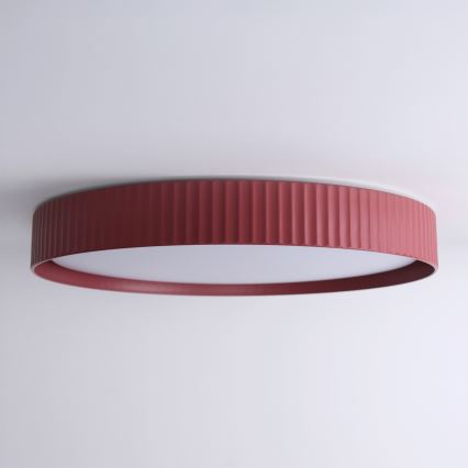 Brilagi - Ρυθμιζόμενο φωτιστικό οροφής LED LUCIA LED/60W/230V 3000-6500K Ø 59 εκ. κόκκινο + τηλεχειριστήριο