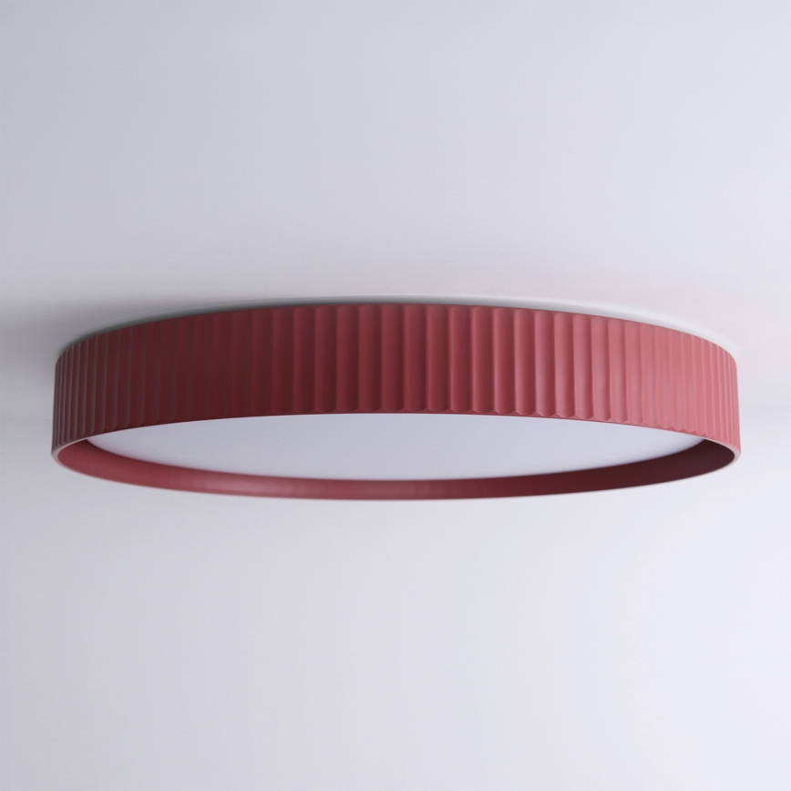 Brilagi - Ρυθμιζόμενο φωτιστικό οροφής LED LUCIA LED/60W/230V 3000-6500K Ø 59 εκ. κόκκινο + τηλεχειριστήριο