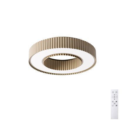Brilagi - Ρυθμιζόμενο φωτιστικό οροφής LED LUMIX LED/48W/230V 3000-6000K μπεζ διάμ. 50 εκ. + τηλεχειριστήριο