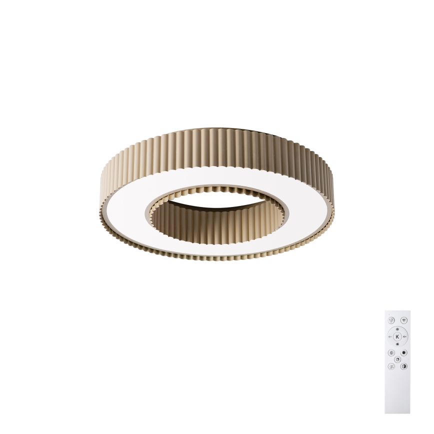 Brilagi - Ρυθμιζόμενο φωτιστικό οροφής LED LUMIX LED/48W/230V 3000-6000K μπεζ διάμ. 50 εκ. + τηλεχειριστήριο