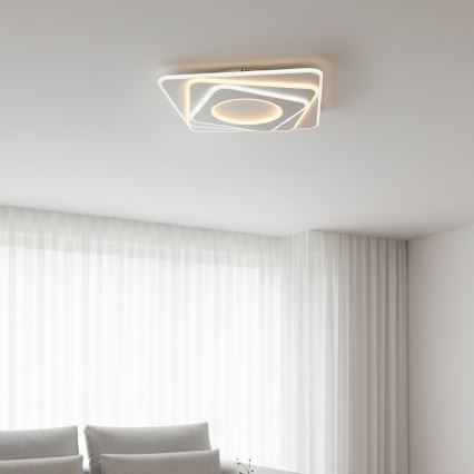 Brilagi - Ρυθμιζόμενο LED φωτιστικό οροφής MODERN LED/100W/230V 3000-6000K 48x48 cm + τηλεχειριστήριο