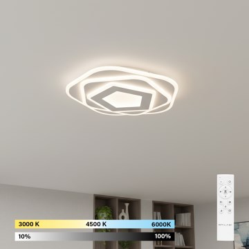 Brilagi - LED Ρυθμιζόμενο φωτιστικό οροφής MODERN LED/64W/230V 3000-6000K διάμ. 40 εκ. + τηλεχειριστήριο