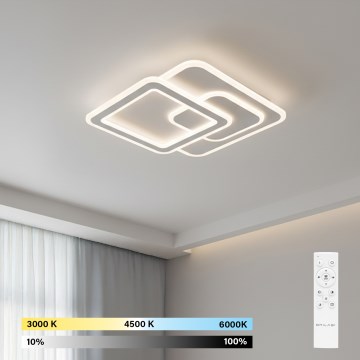 Brilagi - LED ρυθμιζόμενο φωτιστικό οροφής MODERN LED/80W/230V 3000-6000K 52,5x52,5 cm + τηλεχειριστήριο