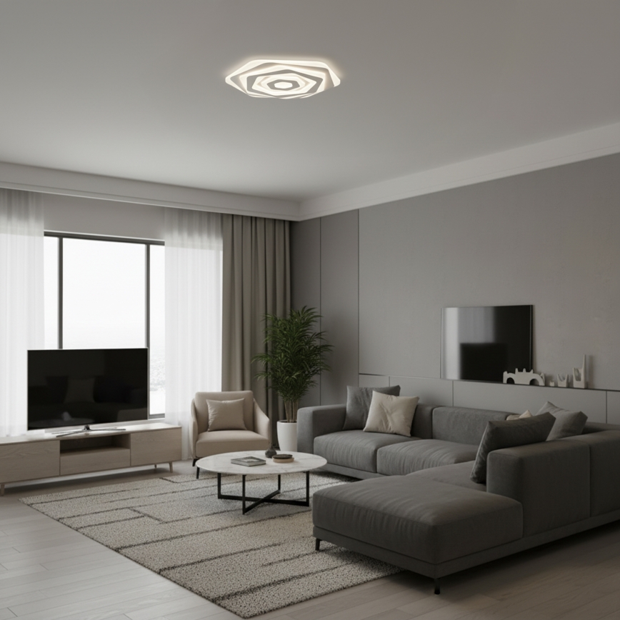 Brilagi - Ρυθμιζόμενο LED φωτιστικό οροφής MODERN LED/85W/230V 3000-6000K Ø 53 cm + τηλεχειριστήριο