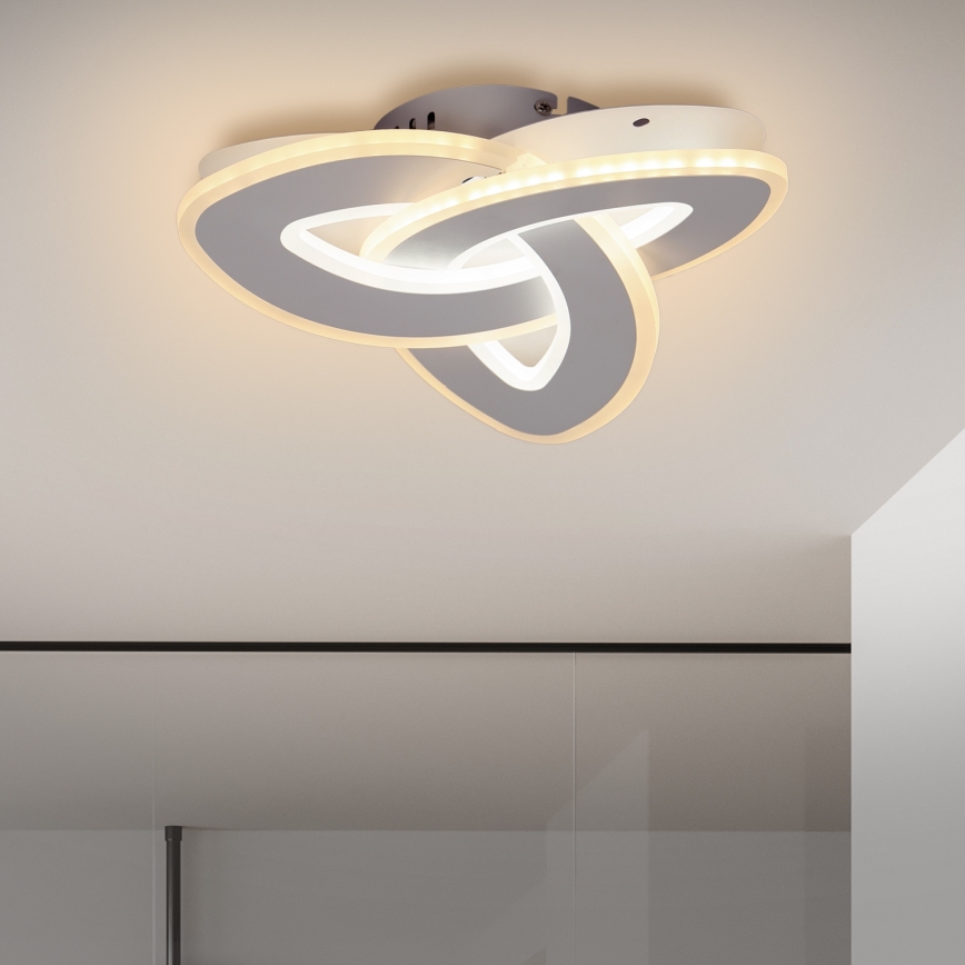 Brilagi - LED Ρυθμιζόμενο Φωτιστικό Οροφής MODERN MINI LED/49W/230V 3000/4000/6000K 30x30 εκ. + τηλεχειριστήριο